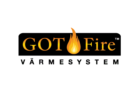 Hier sieht man das Logo von GOT Fire Värmesystem