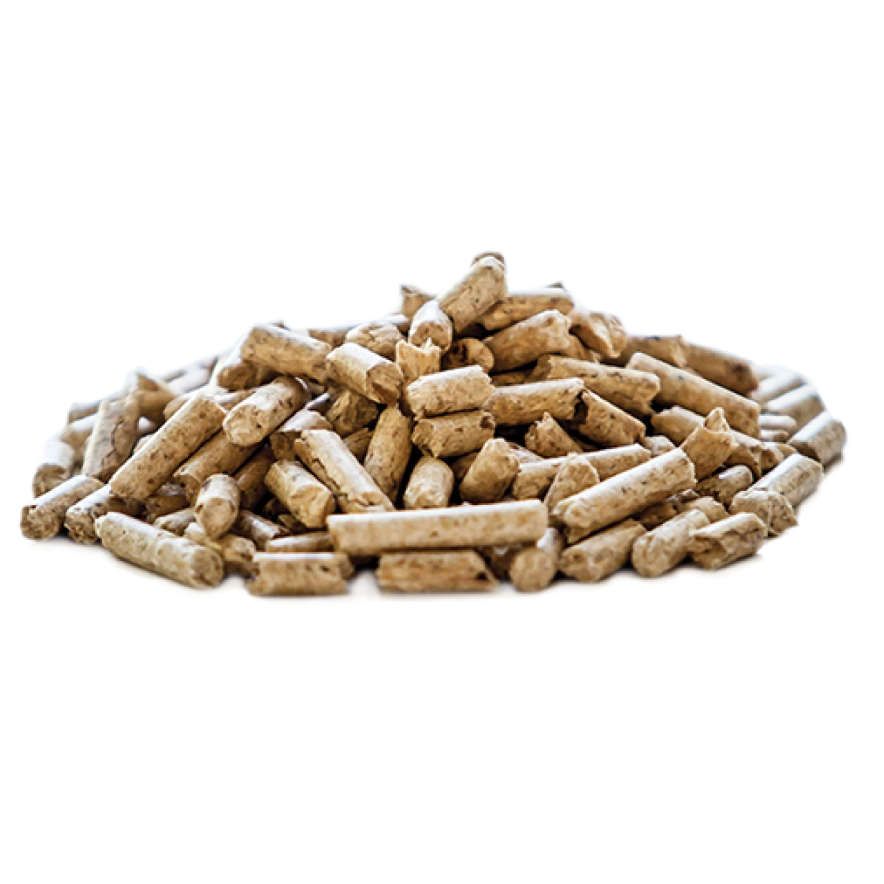 Pellets | © KWB, Erwin Scheriau Nahaufnahme von gestapelten Holzpellets