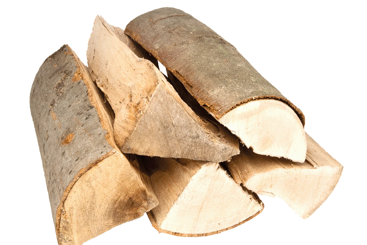 Scheitholz | © KWB, Erwin Scheriau Nahaufnahme von Geschlichteten Brennholzscheitel