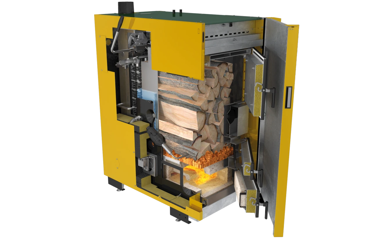 Schnittbild CF 2 | © KWB Schnittbild KWB Classicfire 2