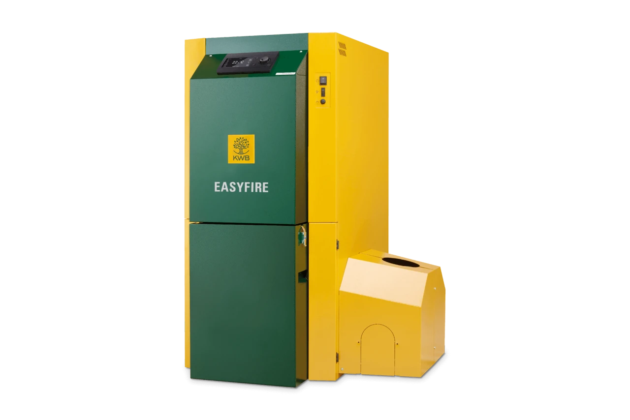 KWB Easyfire 2 | © KWB, Karl Schrotter Man sieht den KWB Easyfire 2 Kessel von außen