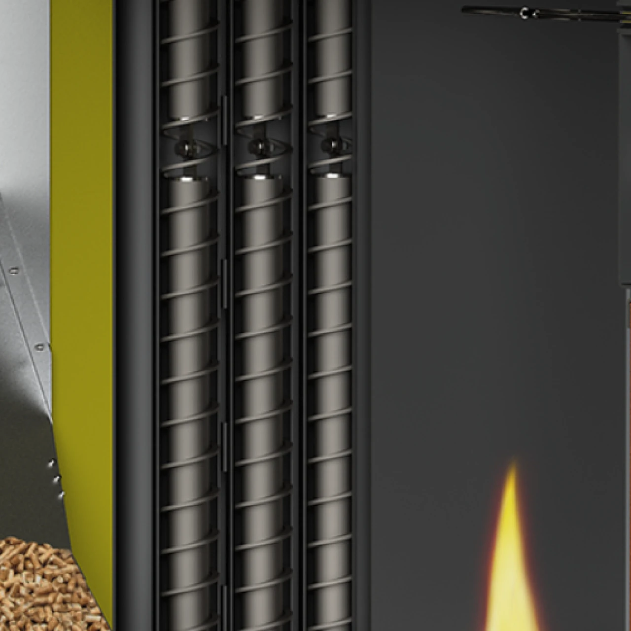 Höchste Effizienz | © KWB Schnittbild KWB Easyfire 3 Hoechste Effizienz