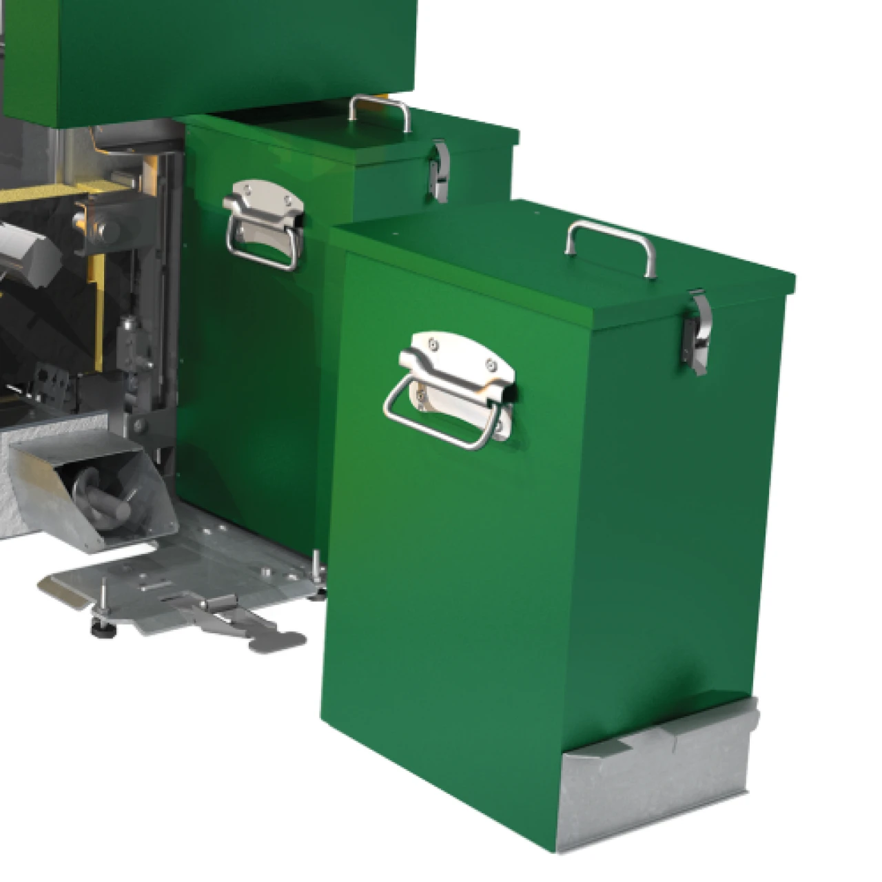 KWB Pelletfire Plus asche Entleerung | © KWB Schnittbild KWB Pelletfire Plus bequeme asche Entleerung