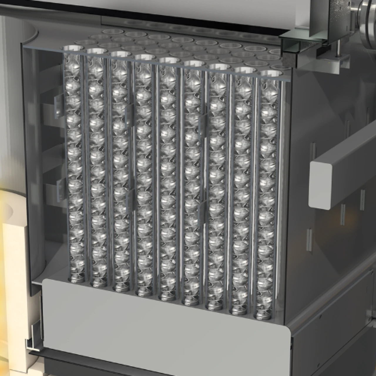 KWB Powerfire waermetauscher entaschung | © KWB Schnittbild KWB Powerfire waermetauscher entaschung