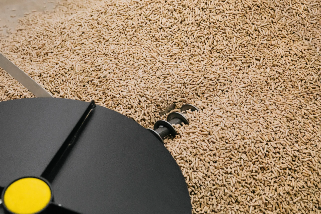 Pelletlagersystem | © KWB Lager- und Fördersystem für Pellets