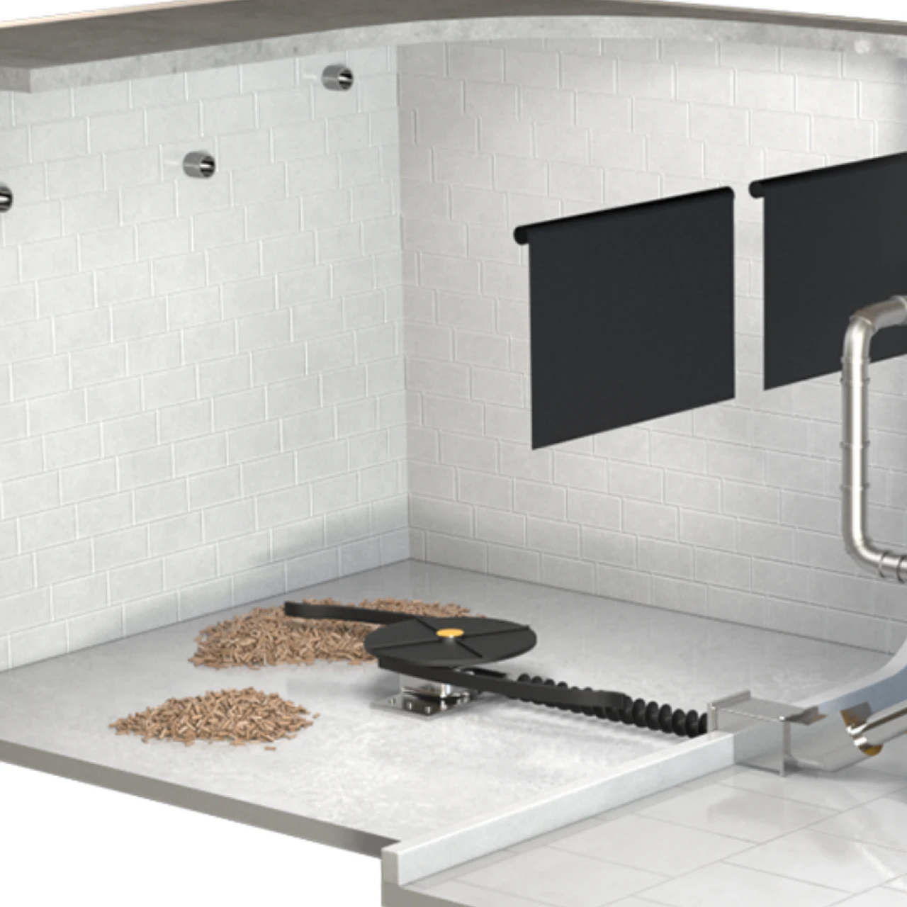 KWB Pelletrührwerk Plus | © KWB, boxquadrat KWB Pelletruehrwerk Plus für Pelletlager