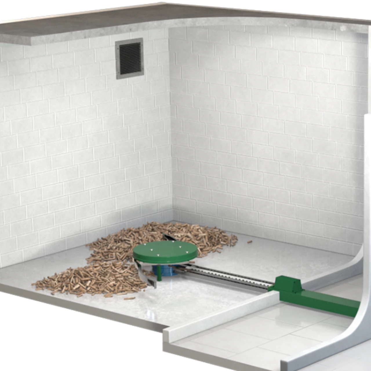 KWB Rührwerk | © KWB, boxquadrat KWB Ruehrwerk für Pelletlager