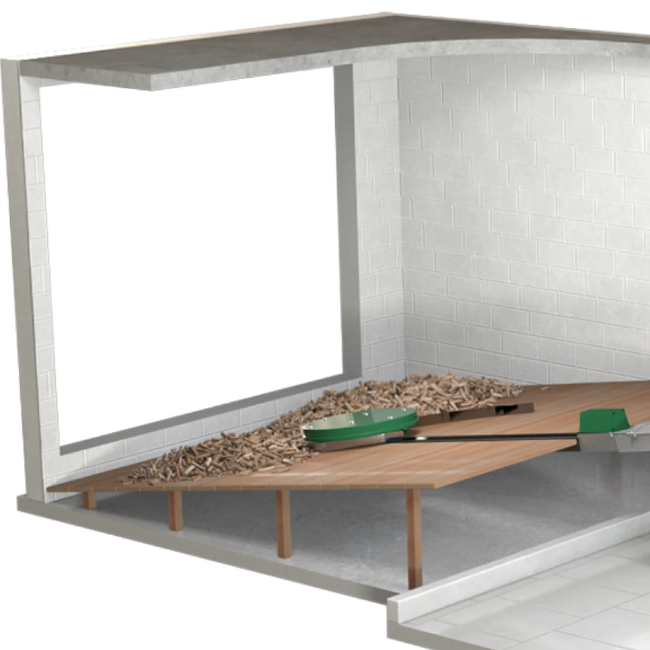 KWB Rührwerk | © KWB, boxquadrat KWB Ruehrwerk für Pelletlager