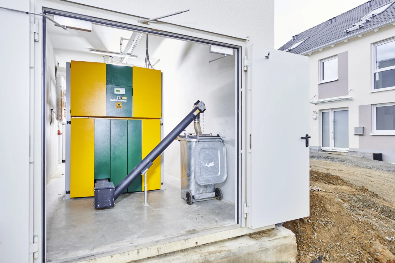 Referenskunde Stadtwerke Giessen KWB Powerfire | © KWB, Mediashots Hier sieht man den KWB Powerfire