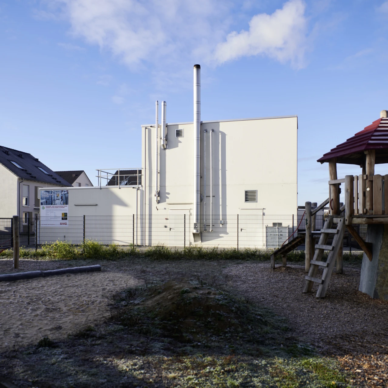 Referenskunde Stadtwerke Giessen | © KWB, Mediashots Hier sieht man ein Spielplatz vom Stadtwerk Gießen