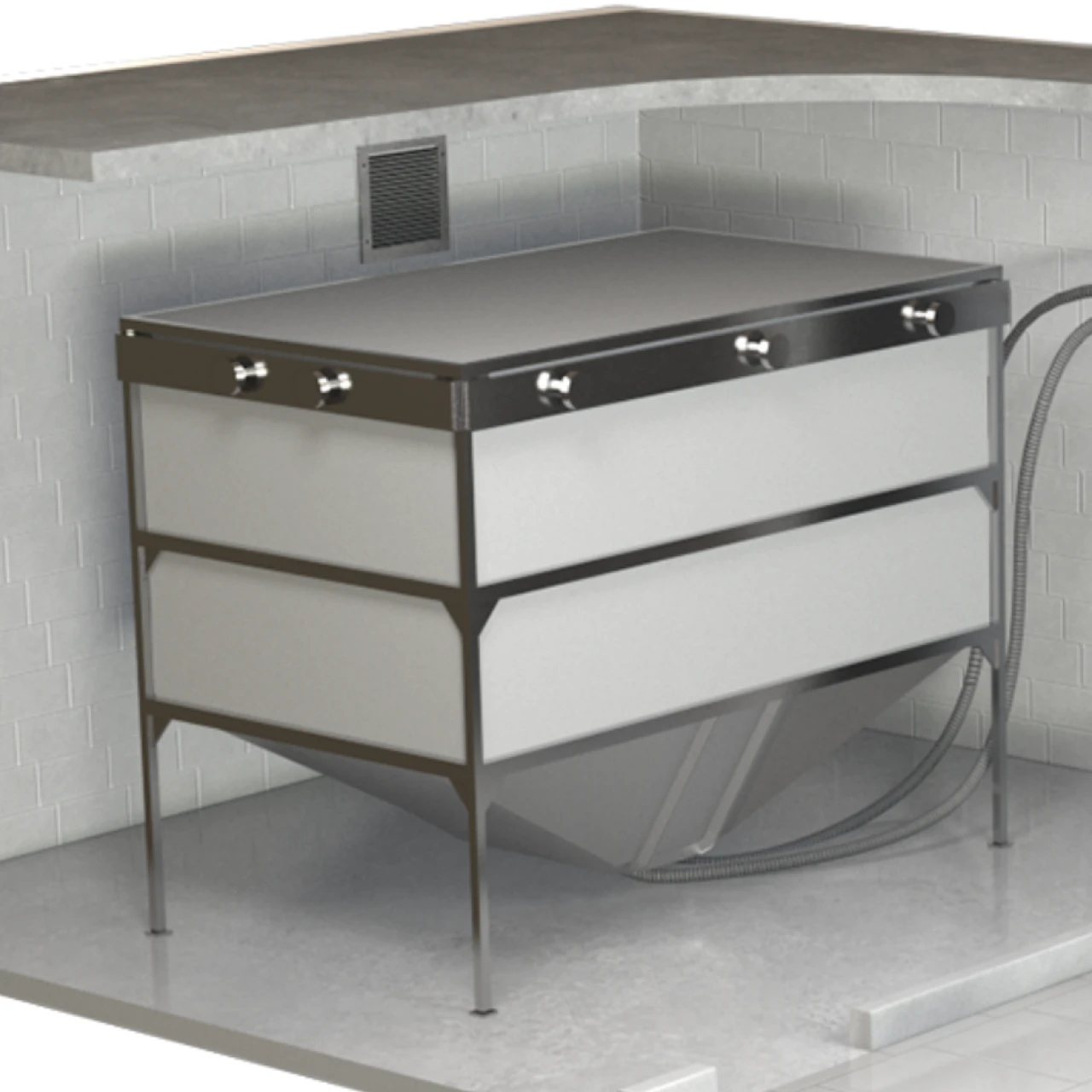 KWB Pelletbox | © KWB, boxquadrat KWB Pelletbox für Pelletlager