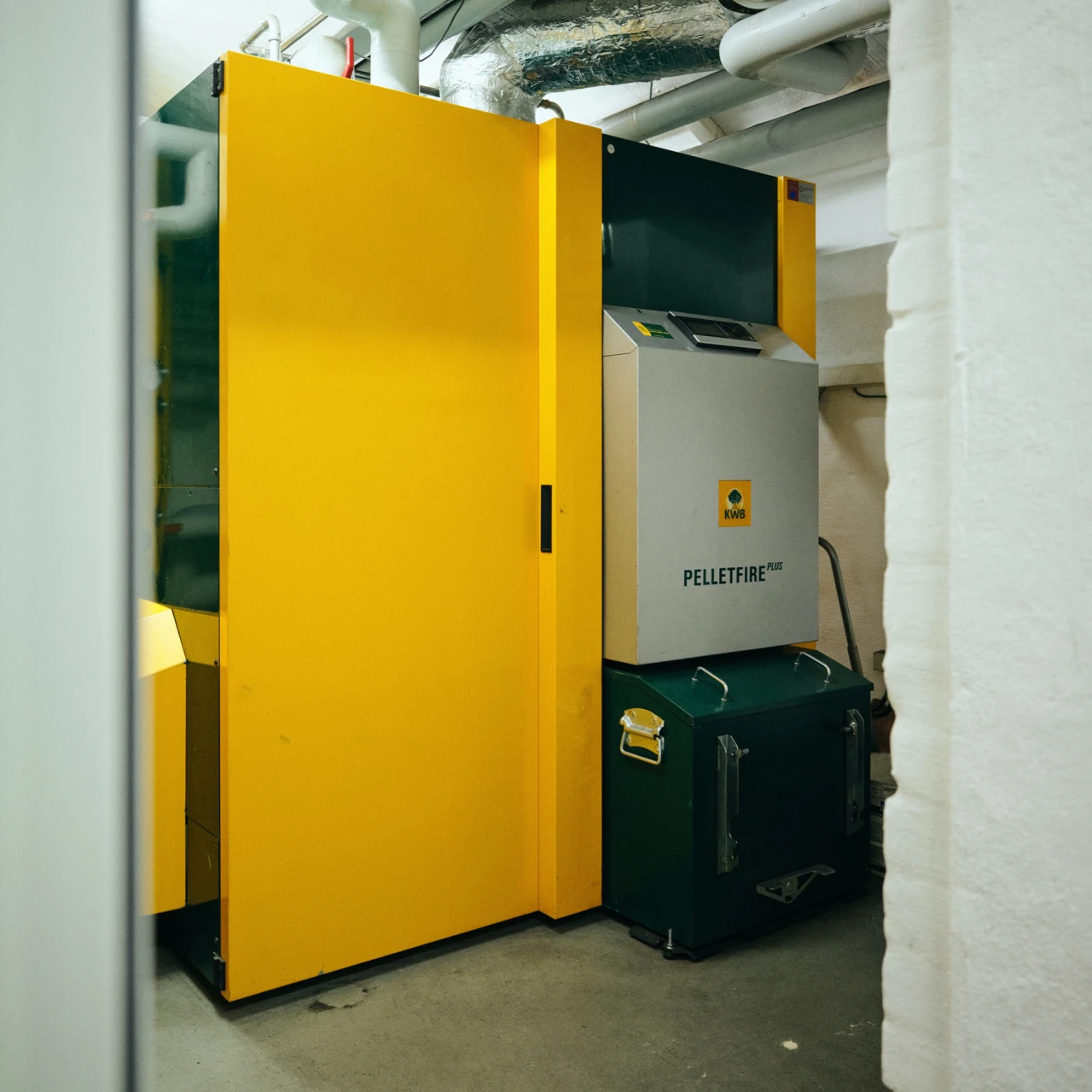 Pelletfire Plus | © KWB, Raphael Nast Hier sieht man einen KWB Pelletfire Plus Kessel