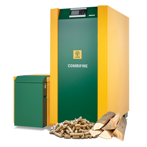 Combiketel - Hout en pellets