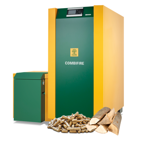 KWB Combifire - Caldaia a legna spaccata e combinata
