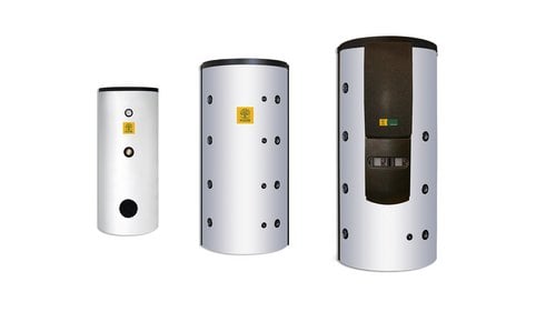 [Translate to Hungary:] Storage systems for wood heating systems