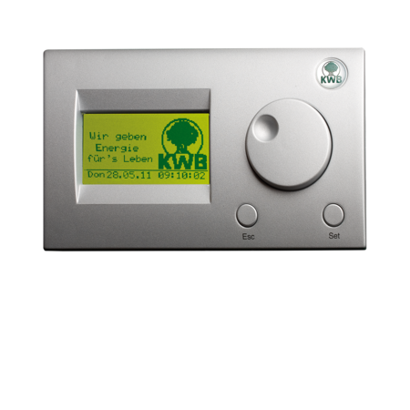 KWB Comfort 3 - Easy handling with large display KWB Comfort 3 - Easy handling with large display