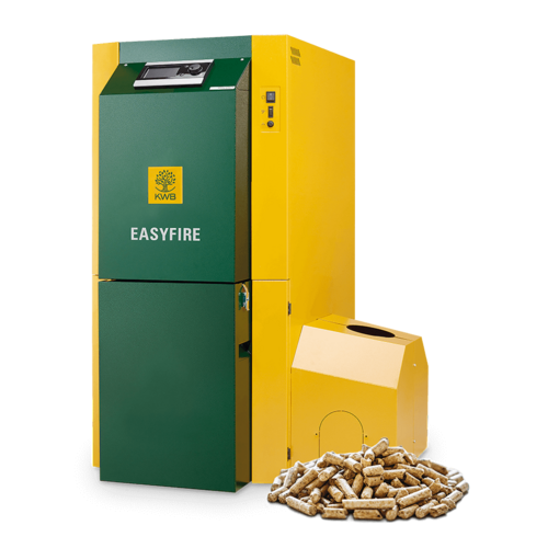 Biomass pellet boiler